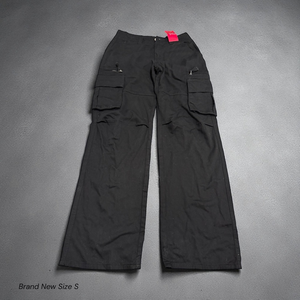 Emmiol Black Cargo Pants